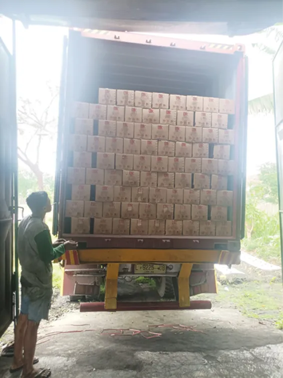 Export of Sawdust Charcoal Briquettes